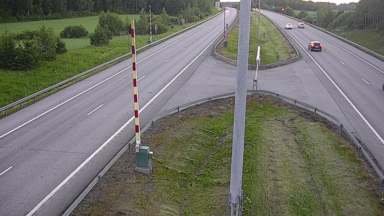 Kelikamerat Kuva Tie 1 Salo, Isokylän tunneli, puomi länsi, Salo, Varsinais-Suomi