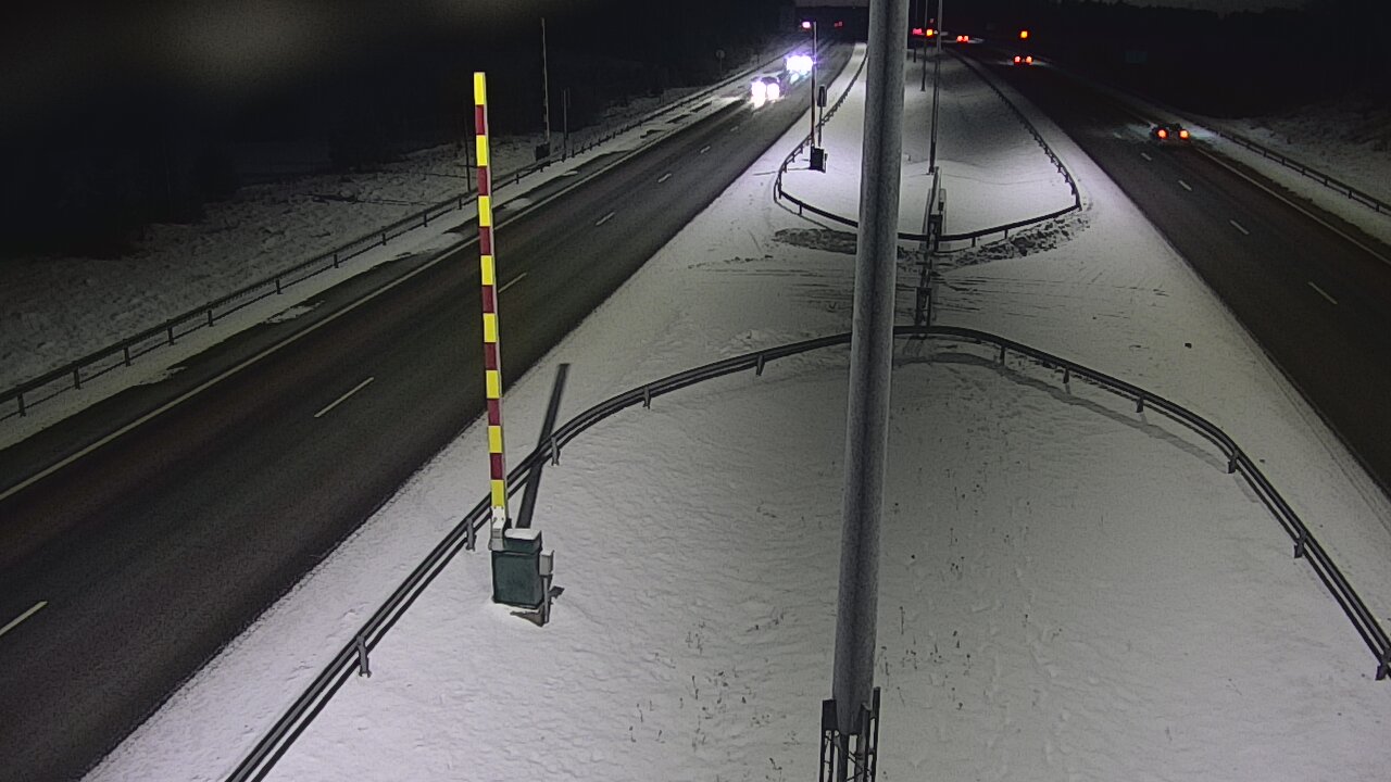 Weather Camera Image Road 1 Salo, Isokylä tunneli, boom west, Salo, Varsinais-Suomi