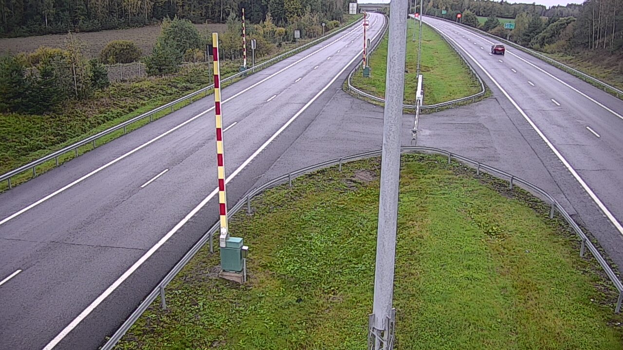 Weather Camera Image Väg 1 Salo, Isokylän tunneli, bom väst, Salo, Varsinais-Suomi