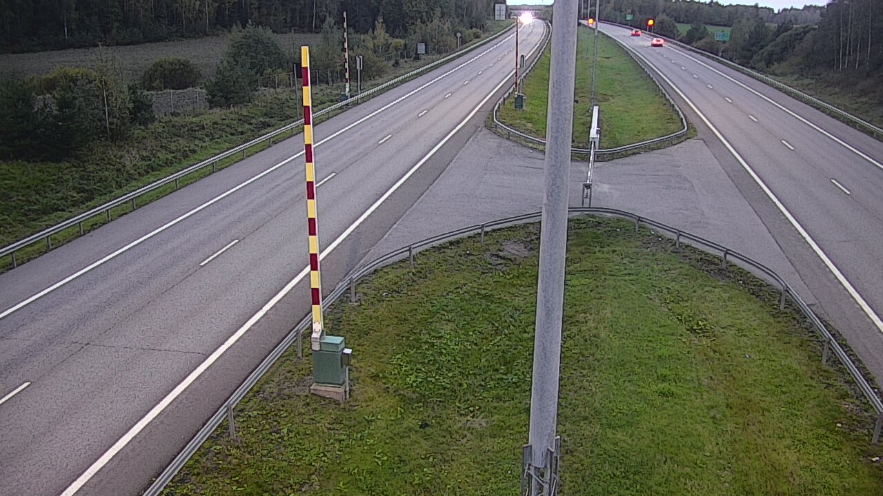 Weather Camera Image Väg 1 Salo, Isokylän tunneli, bom väst, Salo, Varsinais-Suomi
