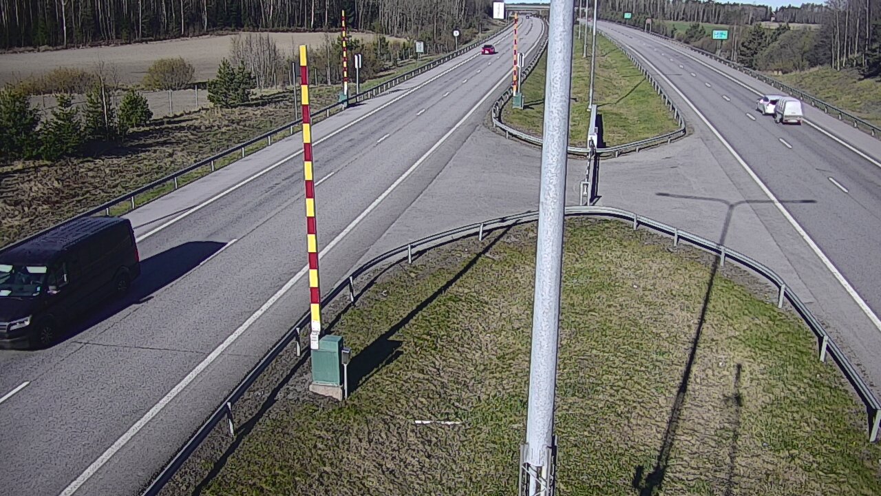 Kelikamerat Kuva Tie 1 Salo, Isokylän tunneli, puomi länsi, Salo, Varsinais-Suomi