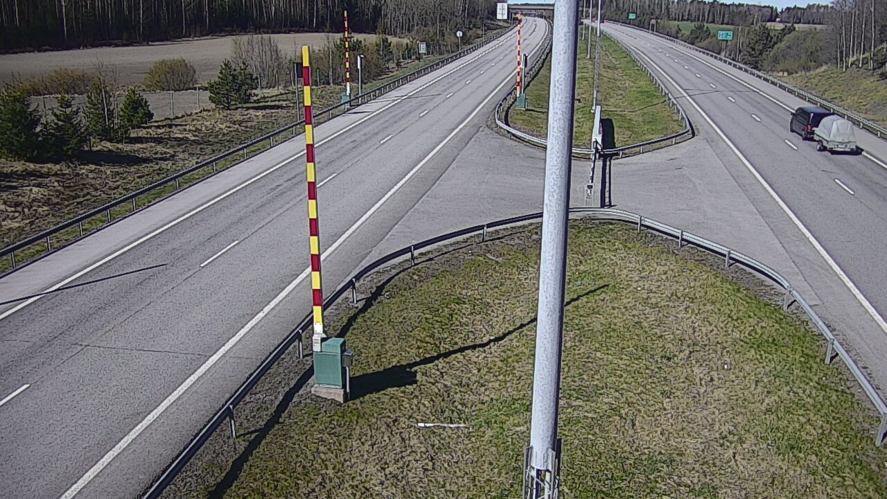 Kelikamerat Kuva Tie 1 Salo, Isokylän tunneli, puomi länsi, Salo, Varsinais-Suomi