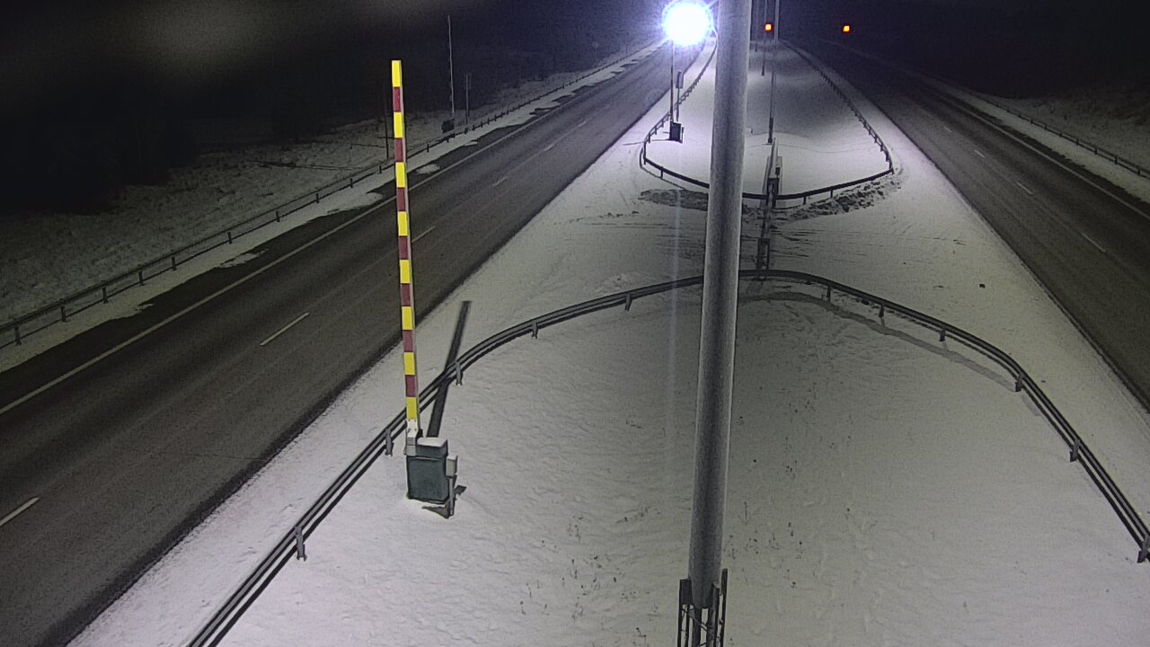 Kelikamerat Kuva Tie 1 Salo, Isokylän tunneli, puomi länsi, Salo, Varsinais-Suomi