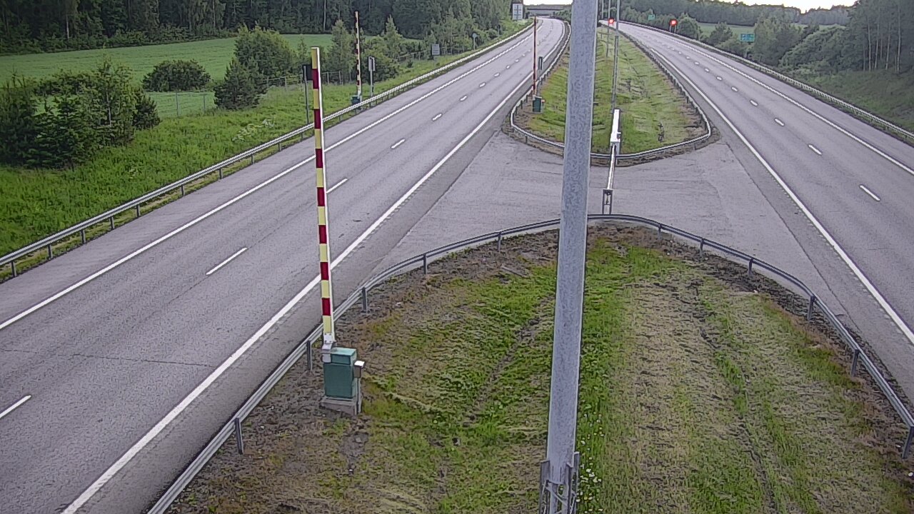 Kelikamerat Kuva Tie 1 Salo, Isokylän tunneli, puomi länsi, Salo, Varsinais-Suomi