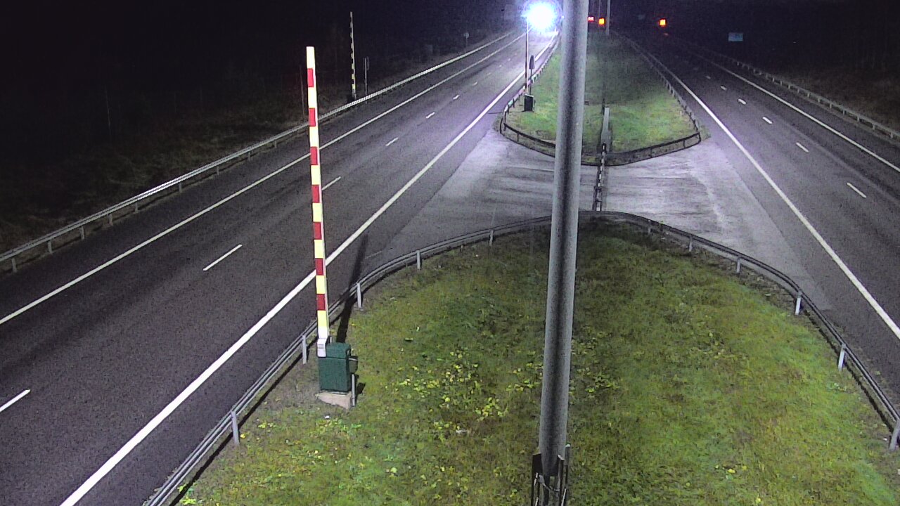 Kelikamerat Kuva Tie 1 Salo, Isokylän tunneli, puomi länsi, Salo, Varsinais-Suomi