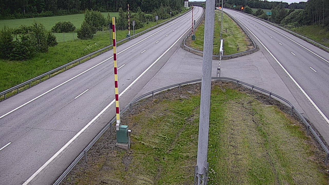 Kelikamerat Kuva Tie 1 Salo, Isokylän tunneli, puomi länsi, Salo, Varsinais-Suomi