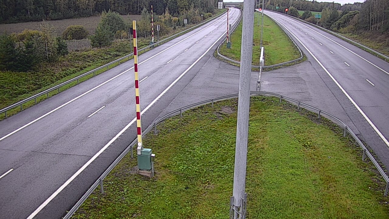Weather Camera Image Väg 1 Salo, Isokylän tunneli, bom väst, Salo, Varsinais-Suomi