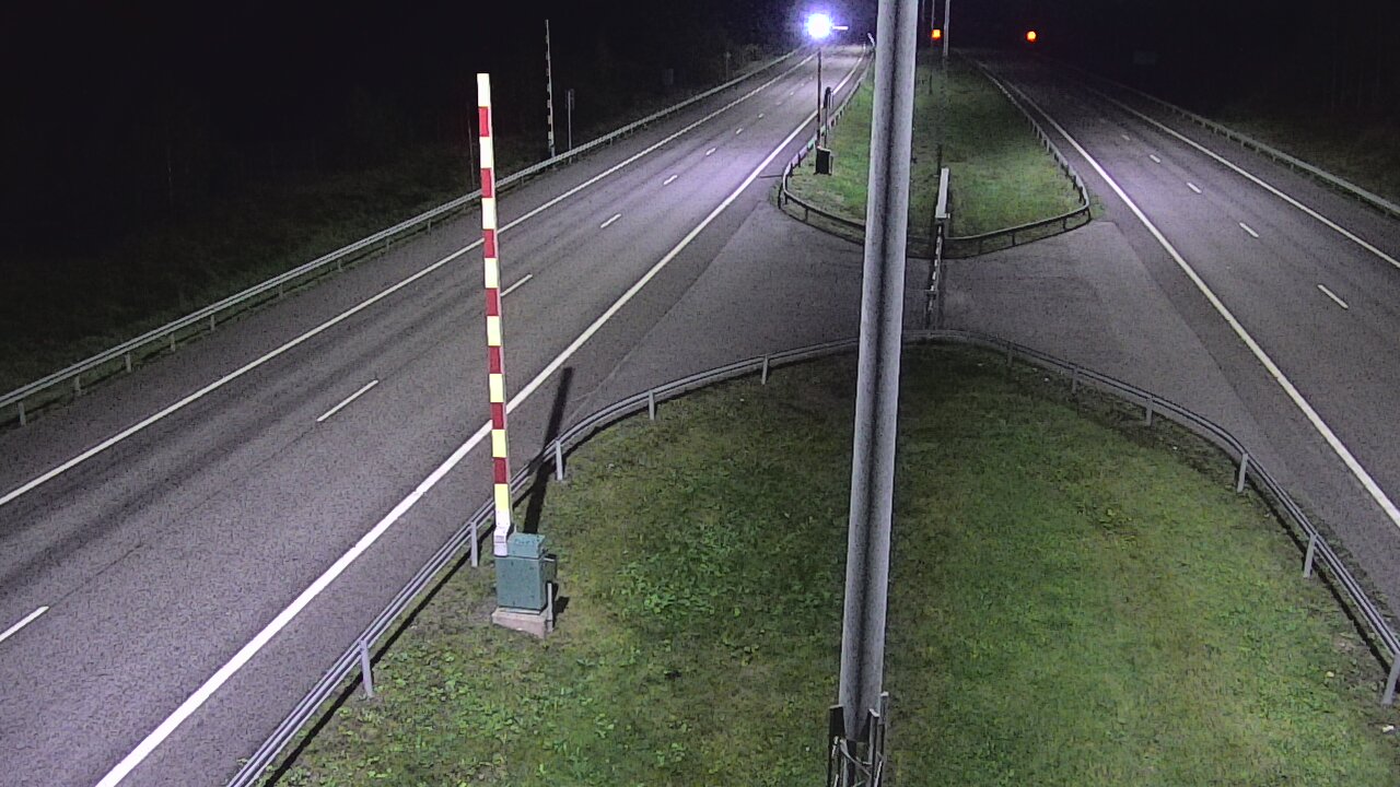 Weather Camera Image Väg 1 Salo, Isokylän tunneli, bom väst, Salo, Varsinais-Suomi