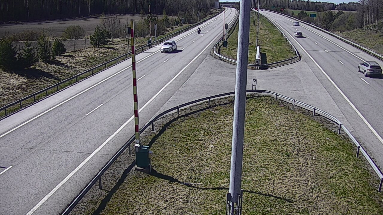 Kelikamerat Kuva Tie 1 Salo, Isokylän tunneli, puomi länsi, Salo, Varsinais-Suomi