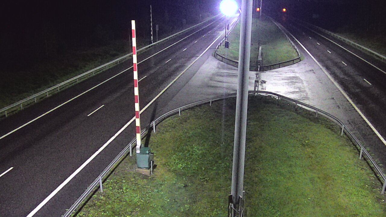 Weather Camera Image Väg 1 Salo, Isokylän tunneli, bom väst, Salo, Varsinais-Suomi