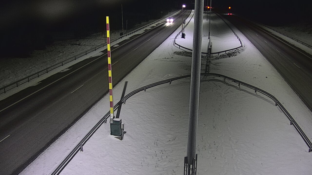 Kelikamerat Kuva Tie 1 Salo, Isokylän tunneli, puomi länsi, Salo, Varsinais-Suomi