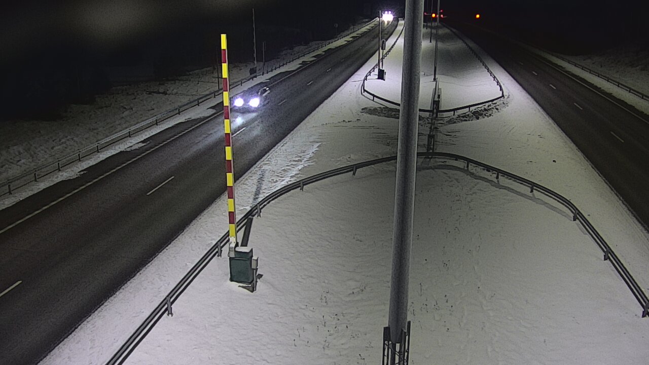 Kelikamerat Kuva Tie 1 Salo, Isokylän tunneli, puomi länsi, Salo, Varsinais-Suomi