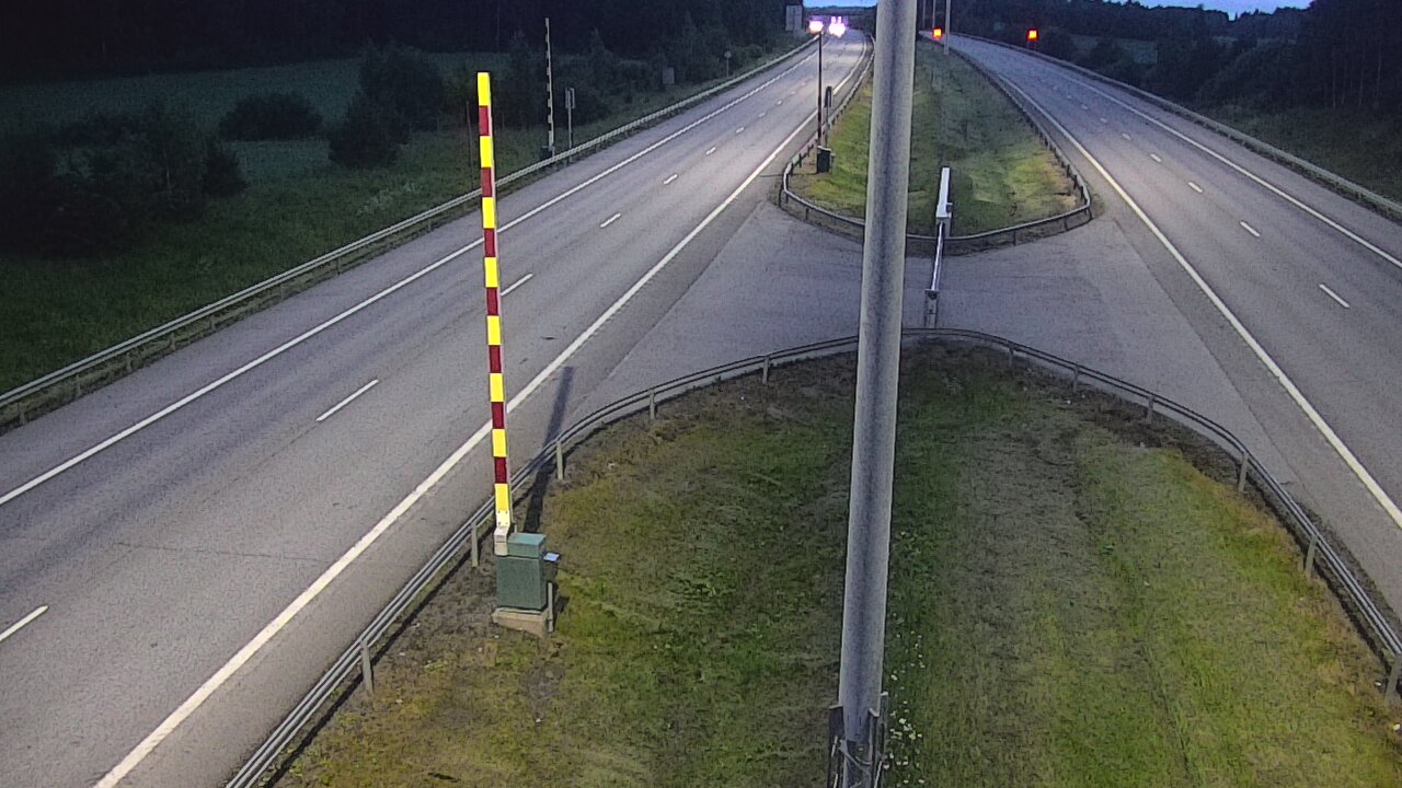 Kelikamerat Kuva Tie 1 Salo, Isokylän tunneli, puomi länsi, Salo, Varsinais-Suomi