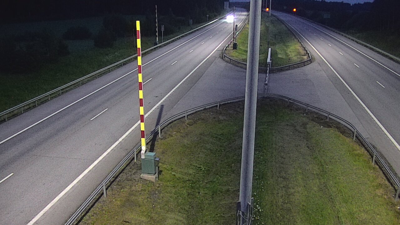 Kelikamerat Kuva Tie 1 Salo, Isokylän tunneli, puomi länsi, Salo, Varsinais-Suomi