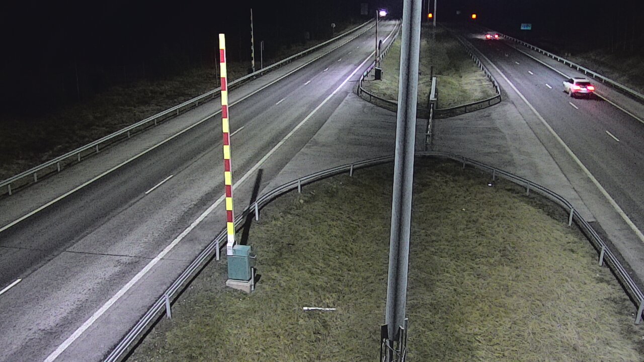 Kelikamerat Kuva Tie 1 Salo, Isokylän tunneli, puomi länsi, Salo, Varsinais-Suomi