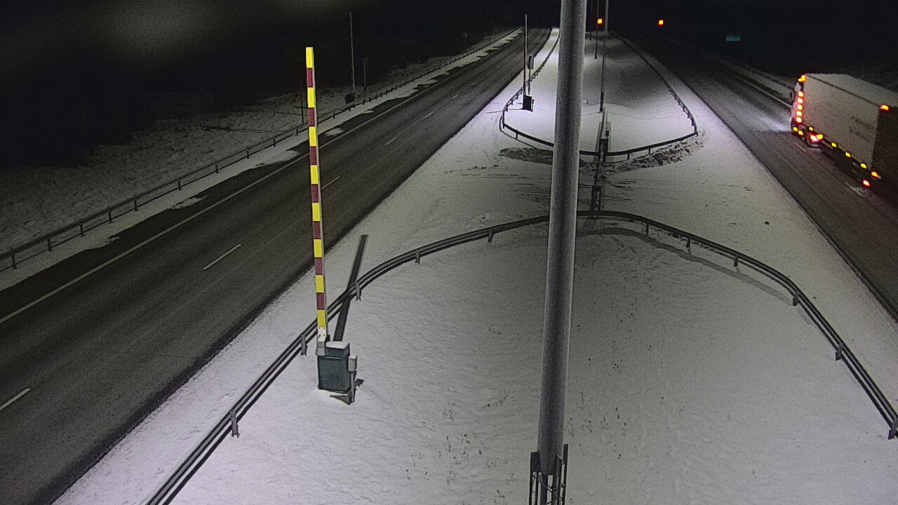 Kelikamerat Kuva Tie 1 Salo, Isokylän tunneli, puomi länsi, Salo, Varsinais-Suomi