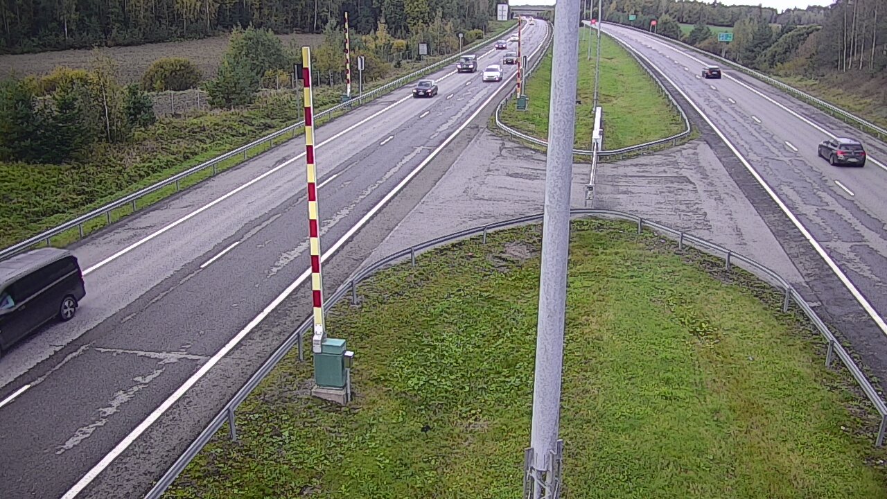 Kelikamerat Kuva Tie 1 Salo, Isokylän tunneli, puomi länsi, Salo, Varsinais-Suomi