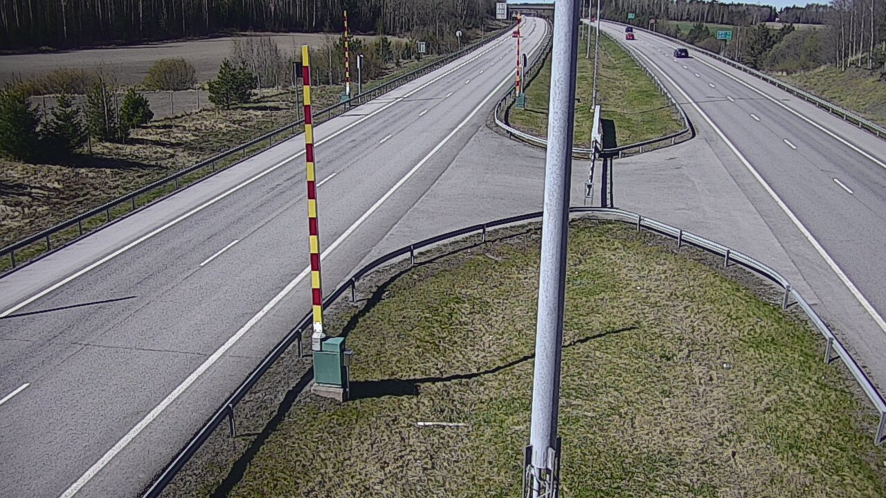 Kelikamerat Kuva Tie 1 Salo, Isokylän tunneli, puomi länsi, Salo, Varsinais-Suomi