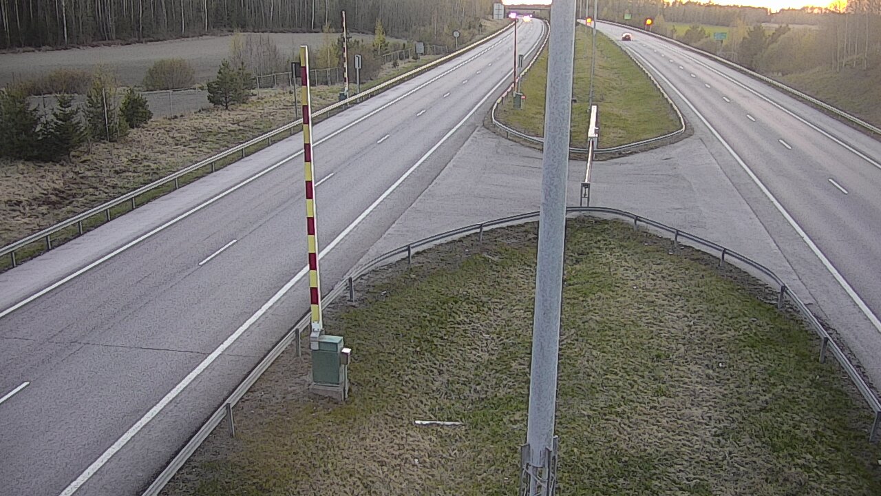 Weather Camera Image Road 1 Salo, Isokylä tunneli, boom west, Salo, Varsinais-Suomi
