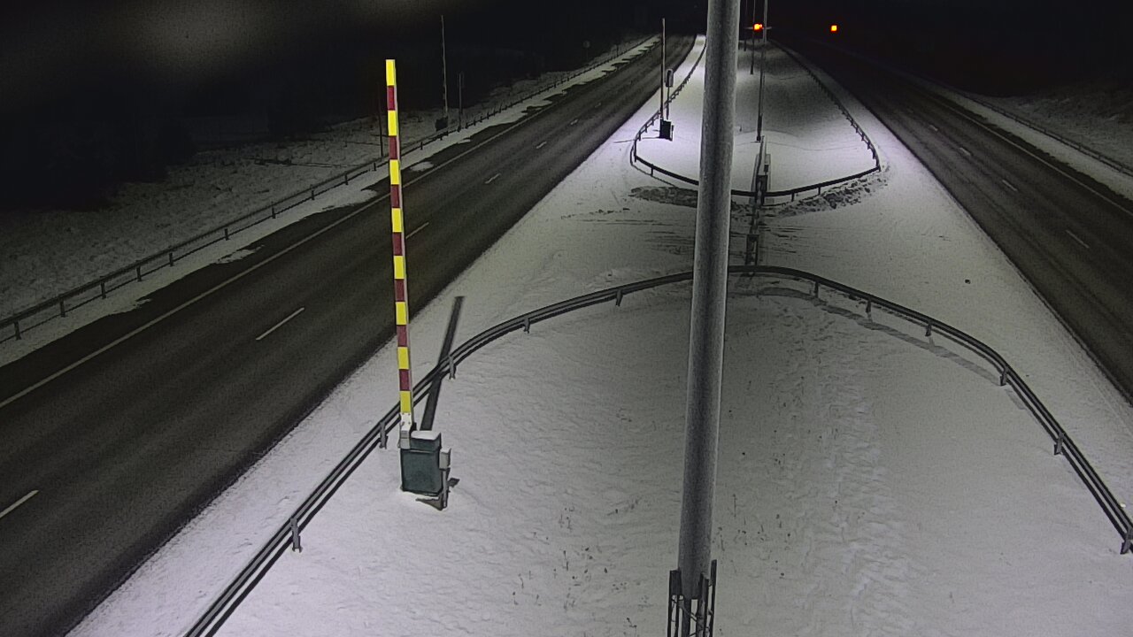 Kelikamerat Kuva Tie 1 Salo, Isokylän tunneli, puomi länsi, Salo, Varsinais-Suomi