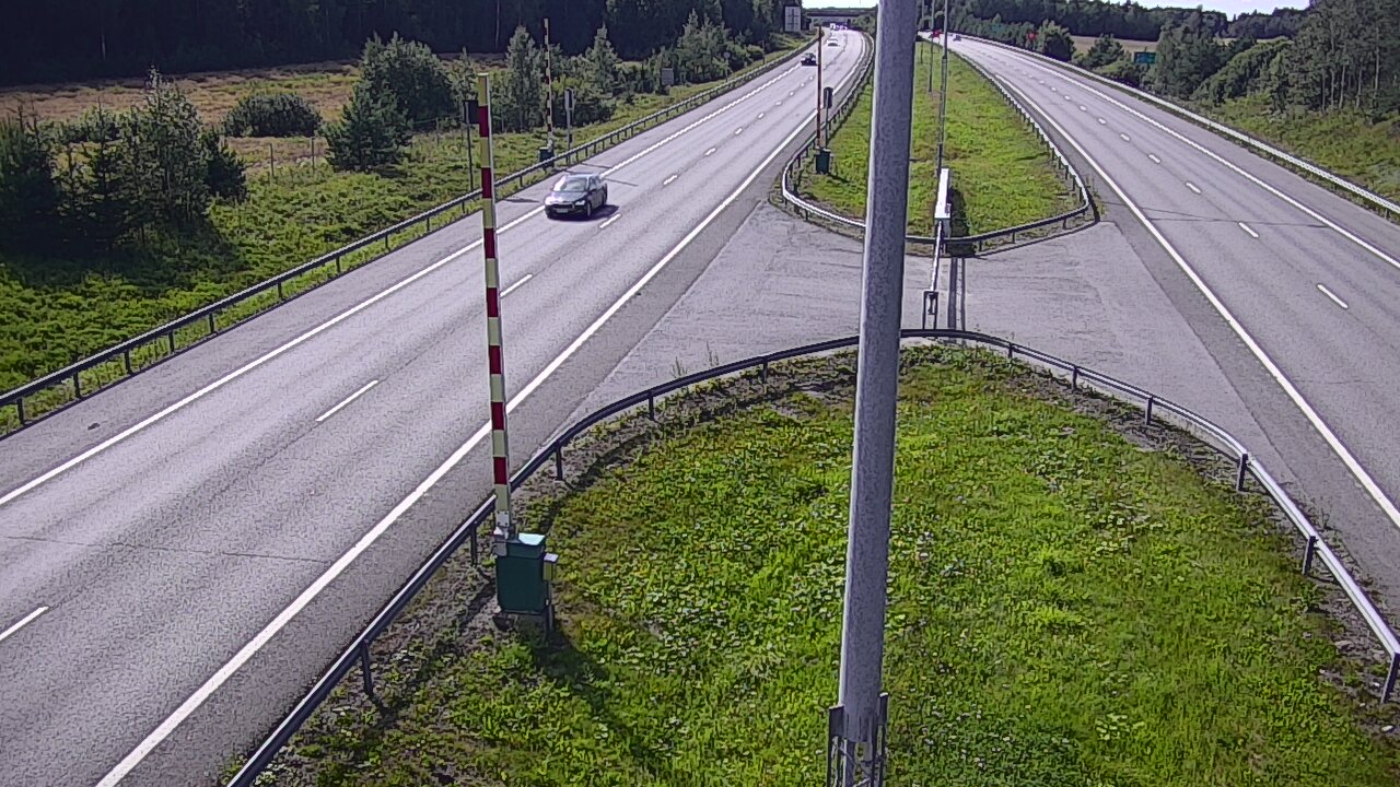 Kelikamerat Kuva Tie 1 Salo, Isokylän tunneli, puomi länsi, Salo, Varsinais-Suomi