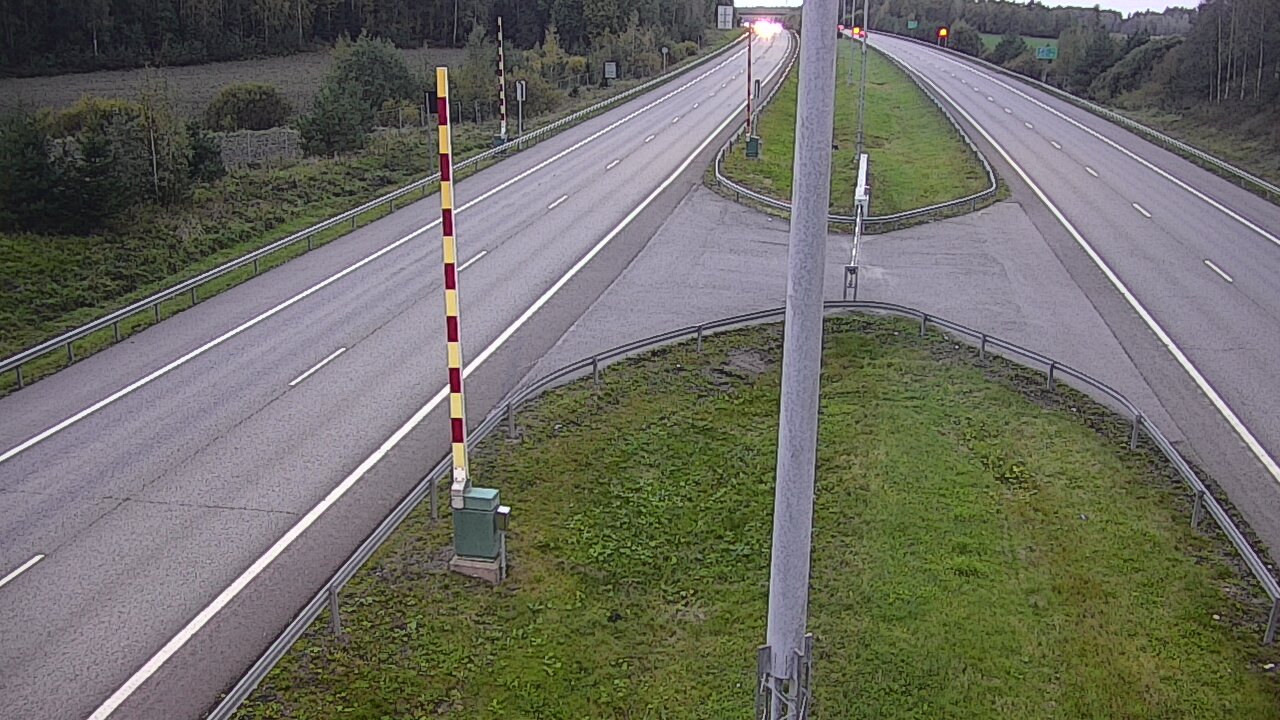 Weather Camera Image Väg 1 Salo, Isokylän tunneli, bom väst, Salo, Varsinais-Suomi