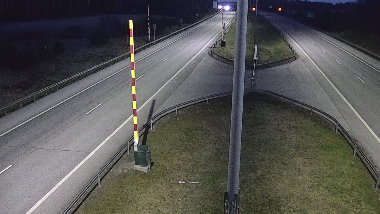 Kelikamerat Kuva Tie 1 Salo, Isokylän tunneli, puomi länsi, Salo, Varsinais-Suomi