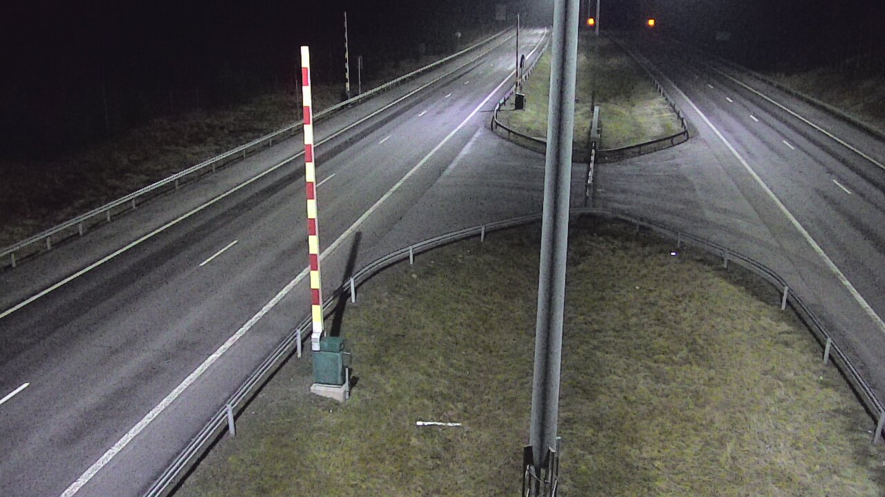 Kelikamerat Kuva Tie 1 Salo, Isokylän tunneli, puomi länsi, Salo, Varsinais-Suomi