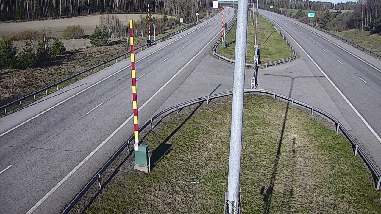 Kelikamerat Kuva Tie 1 Salo, Isokylän tunneli, puomi länsi, Salo, Varsinais-Suomi