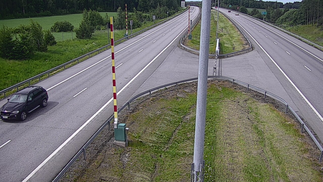 Weather Camera Image Väg 1 Salo, Isokylän tunneli, bom väst, Salo, Varsinais-Suomi