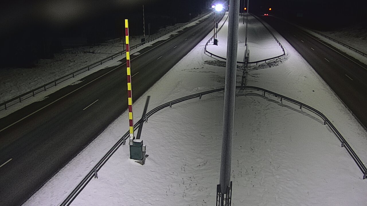 Kelikamerat Kuva Tie 1 Salo, Isokylän tunneli, puomi länsi, Salo, Varsinais-Suomi