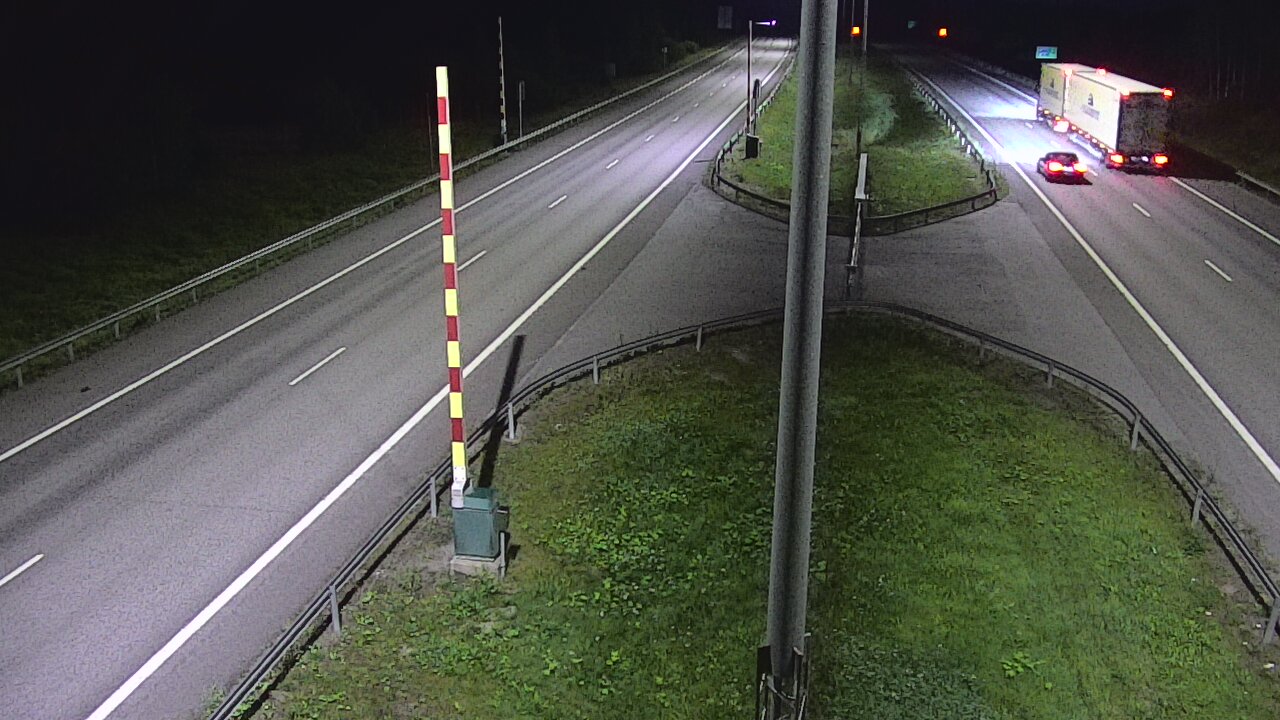 Kelikamerat Kuva Tie 1 Salo, Isokylän tunneli, puomi länsi, Salo, Varsinais-Suomi