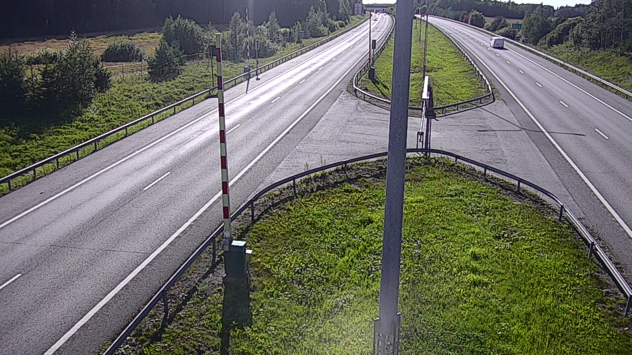 Kelikamerat Kuva Tie 1 Salo, Isokylän tunneli, puomi länsi, Salo, Varsinais-Suomi