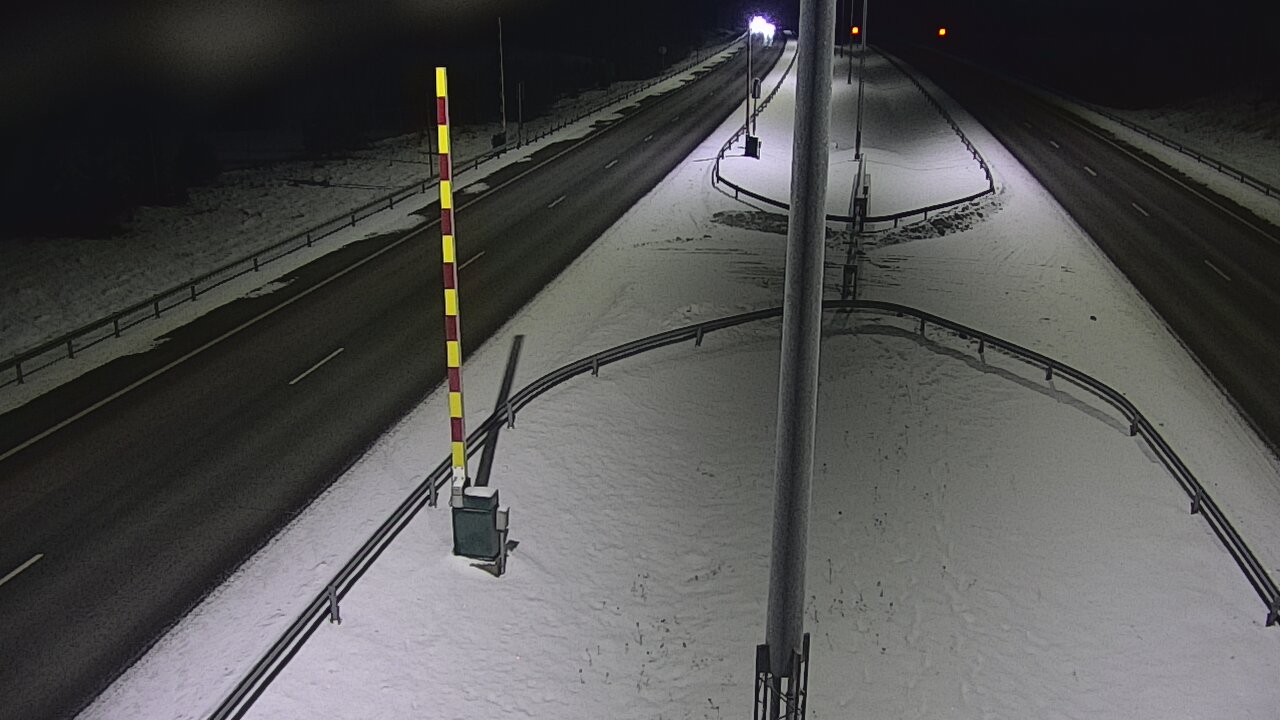 Kelikamerat Kuva Tie 1 Salo, Isokylän tunneli, puomi länsi, Salo, Varsinais-Suomi