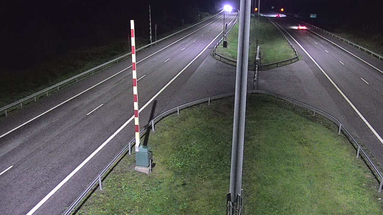 Weather Camera Image Väg 1 Salo, Isokylän tunneli, bom väst, Salo, Varsinais-Suomi
