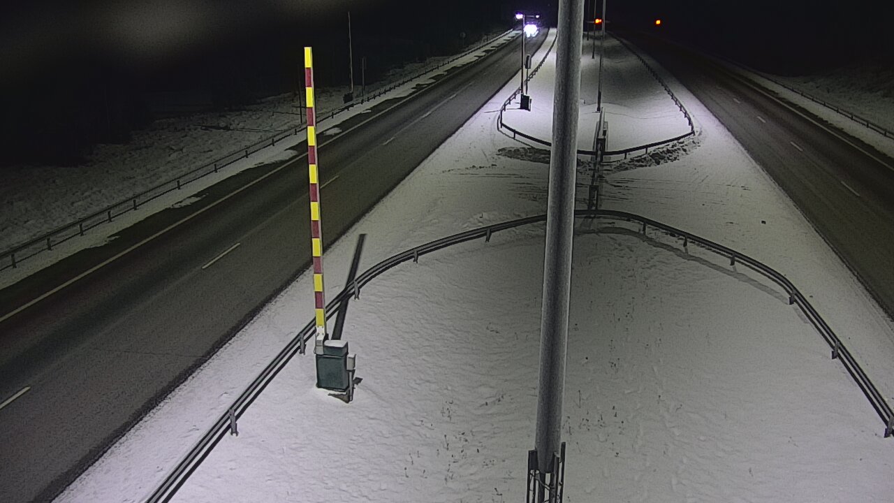 Kelikamerat Kuva Tie 1 Salo, Isokylän tunneli, puomi länsi, Salo, Varsinais-Suomi