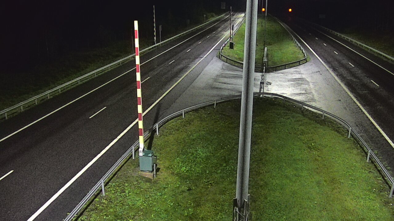 Weather Camera Image Väg 1 Salo, Isokylän tunneli, bom väst, Salo, Varsinais-Suomi