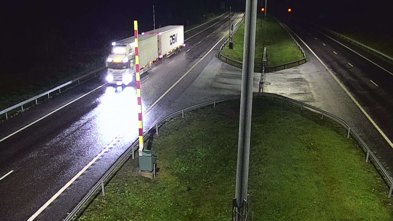 Weather Camera Image Väg 1 Salo, Isokylän tunneli, bom väst, Salo, Varsinais-Suomi
