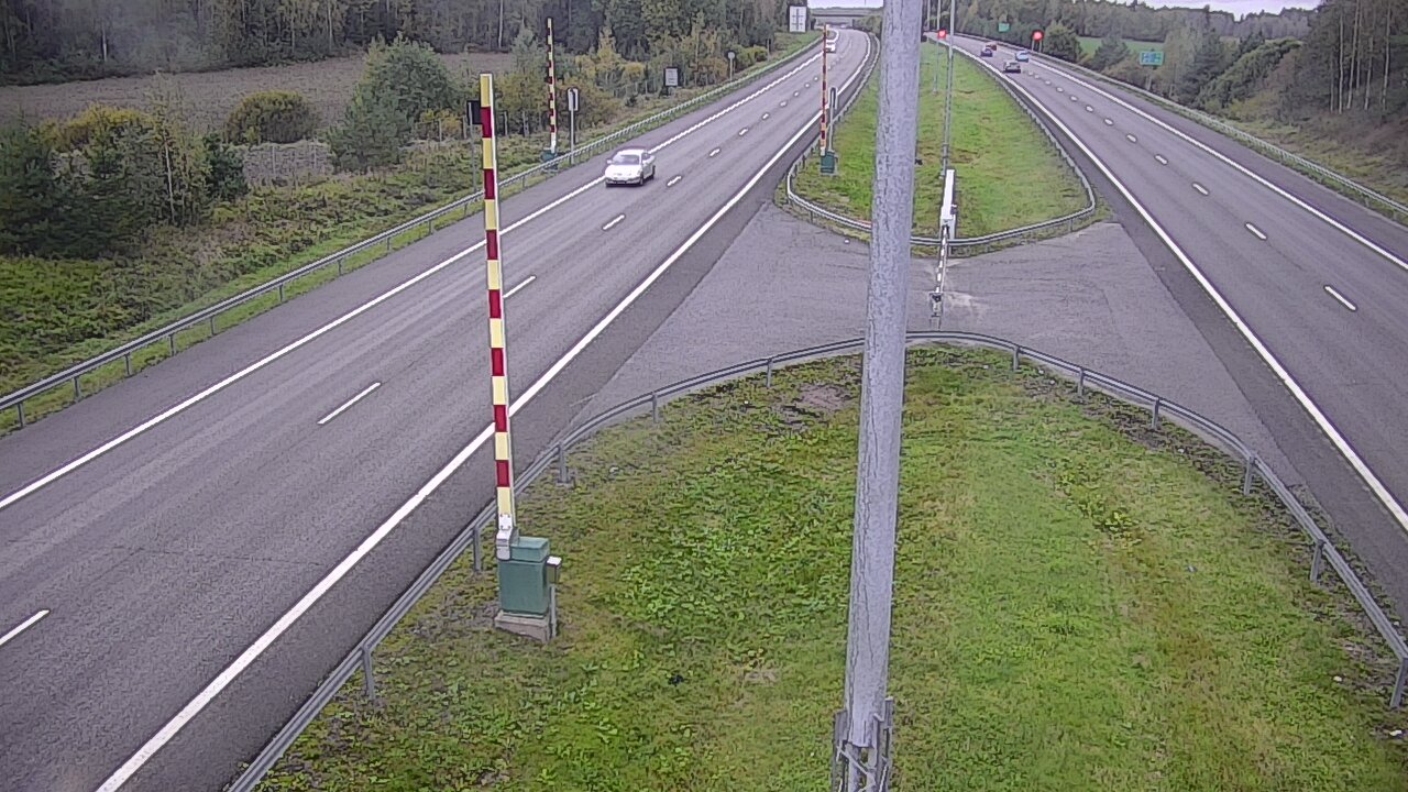 Weather Camera Image Väg 1 Salo, Isokylän tunneli, bom väst, Salo, Varsinais-Suomi