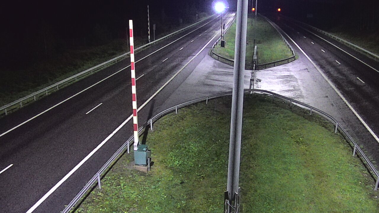 Weather Camera Image Väg 1 Salo, Isokylän tunneli, bom väst, Salo, Varsinais-Suomi