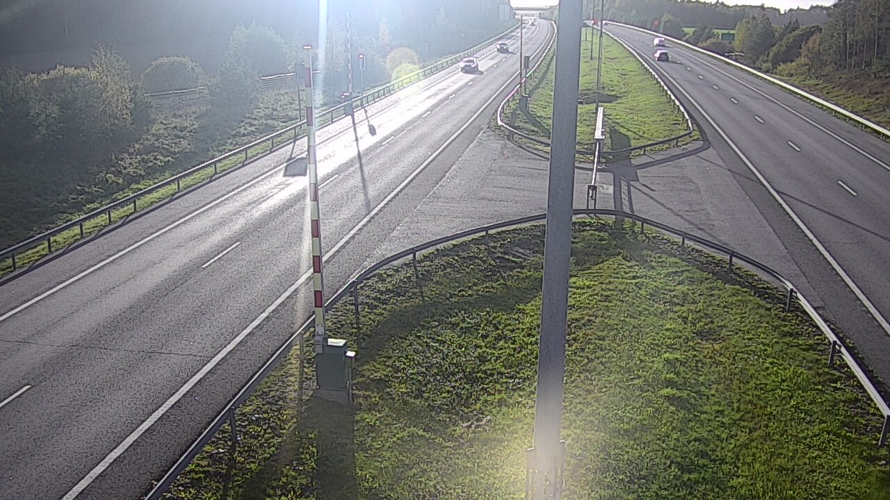 Weather Camera Image Road 1 Salo, Isokylä tunneli, boom west, Salo, Varsinais-Suomi