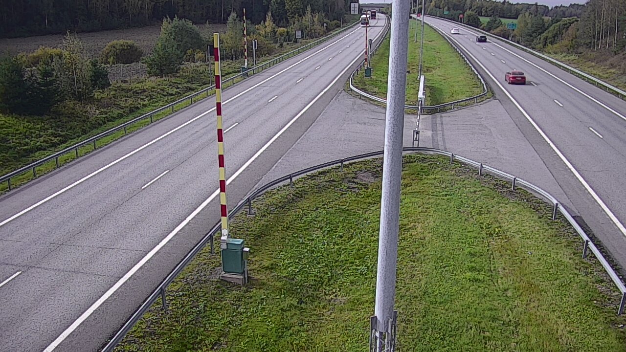 Weather Camera Image Väg 1 Salo, Isokylän tunneli, bom väst, Salo, Varsinais-Suomi