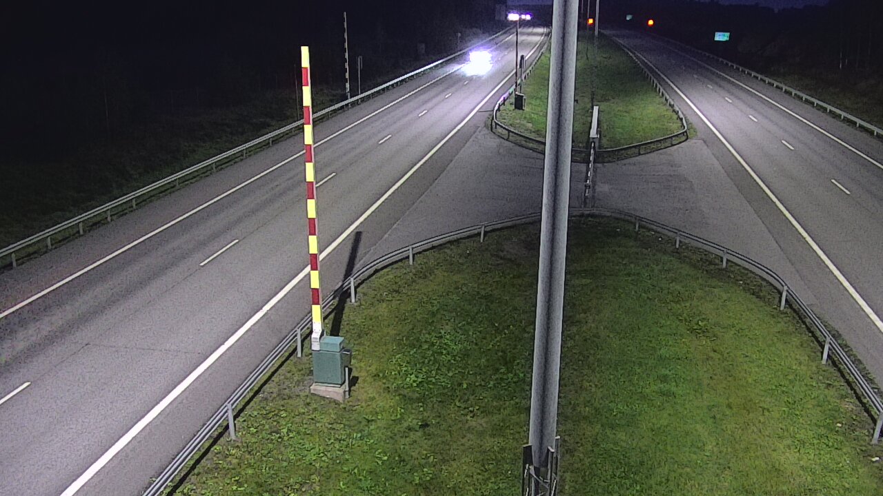 Weather Camera Image Väg 1 Salo, Isokylän tunneli, bom väst, Salo, Varsinais-Suomi