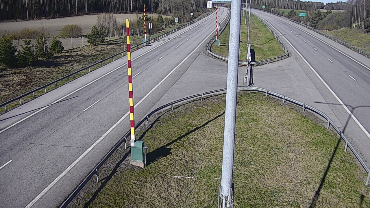 Kelikamerat Kuva Tie 1 Salo, Isokylän tunneli, puomi länsi, Salo, Varsinais-Suomi