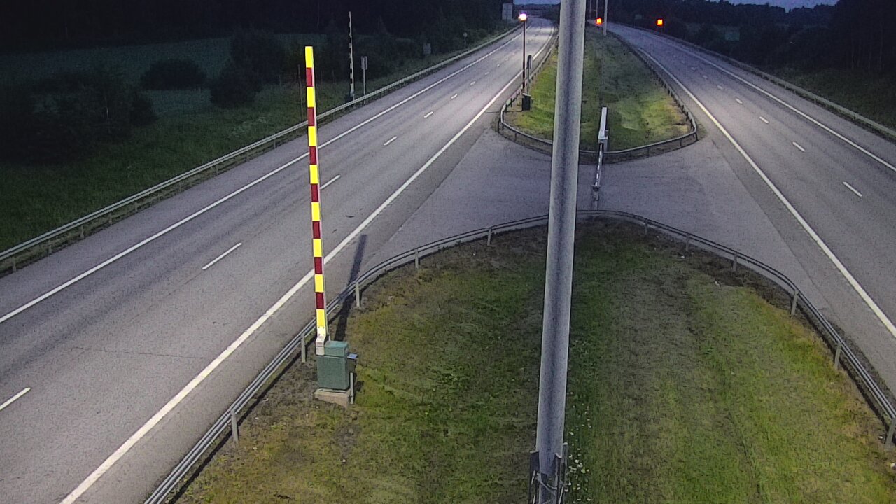 Kelikamerat Kuva Tie 1 Salo, Isokylän tunneli, puomi länsi, Salo, Varsinais-Suomi