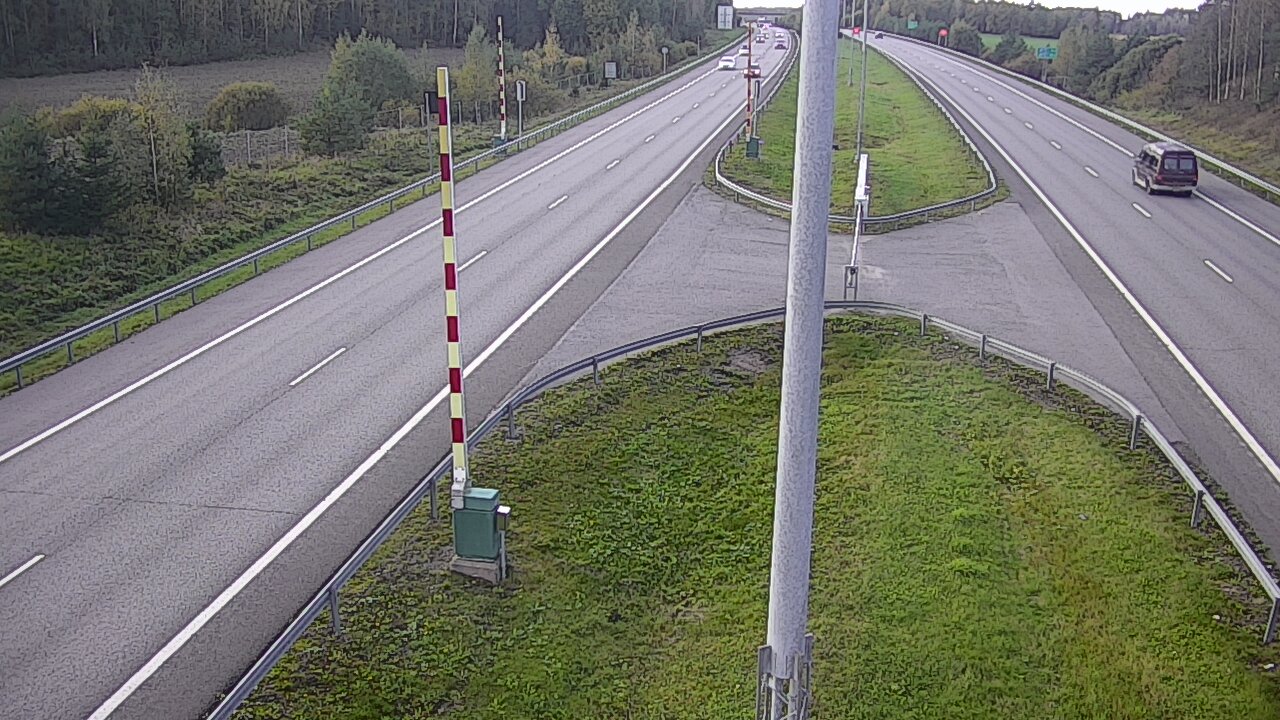 Kelikamerat Kuva Tie 1 Salo, Isokylän tunneli, puomi länsi, Salo, Varsinais-Suomi