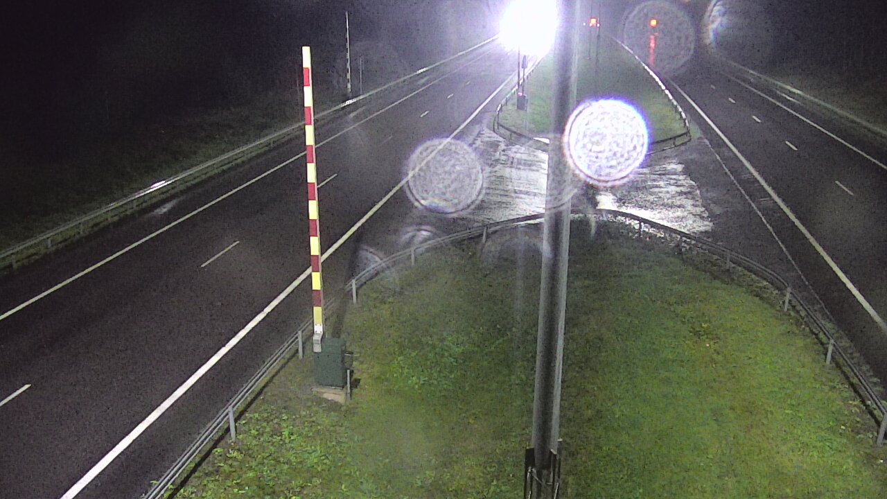 Weather Camera Image Väg 1 Salo, Isokylän tunneli, bom väst, Salo, Varsinais-Suomi
