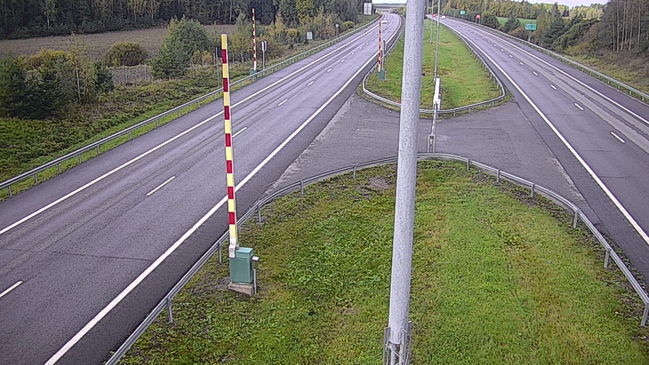 Weather Camera Image Väg 1 Salo, Isokylän tunneli, bom väst, Salo, Varsinais-Suomi