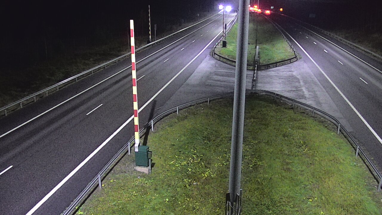 Kelikamerat Kuva Tie 1 Salo, Isokylän tunneli, puomi länsi, Salo, Varsinais-Suomi