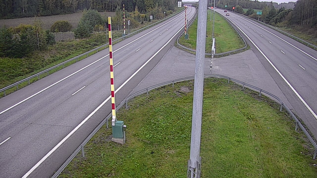 Weather Camera Image Väg 1 Salo, Isokylän tunneli, bom väst, Salo, Varsinais-Suomi